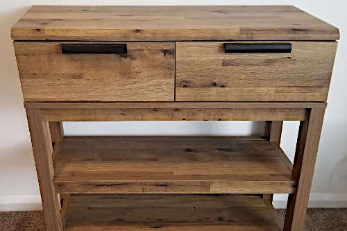 Flat-pack furniture assembly