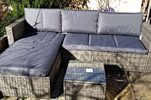 Garden furniture assembly
